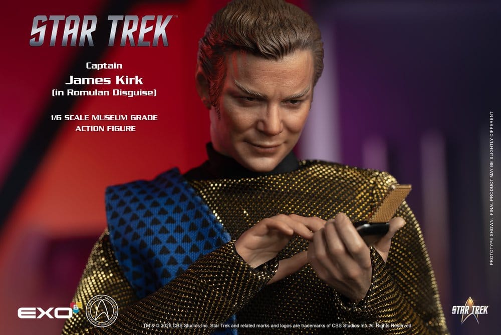 Star Trek figurine 1/6 Captain James T. Kirk (Romulan Disguise) 29 cm