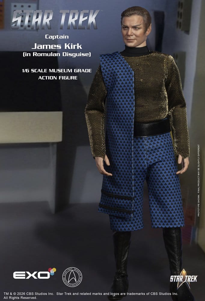 Star Trek figurine 1/6 Captain James T. Kirk (Romulan Disguise) 29 cm