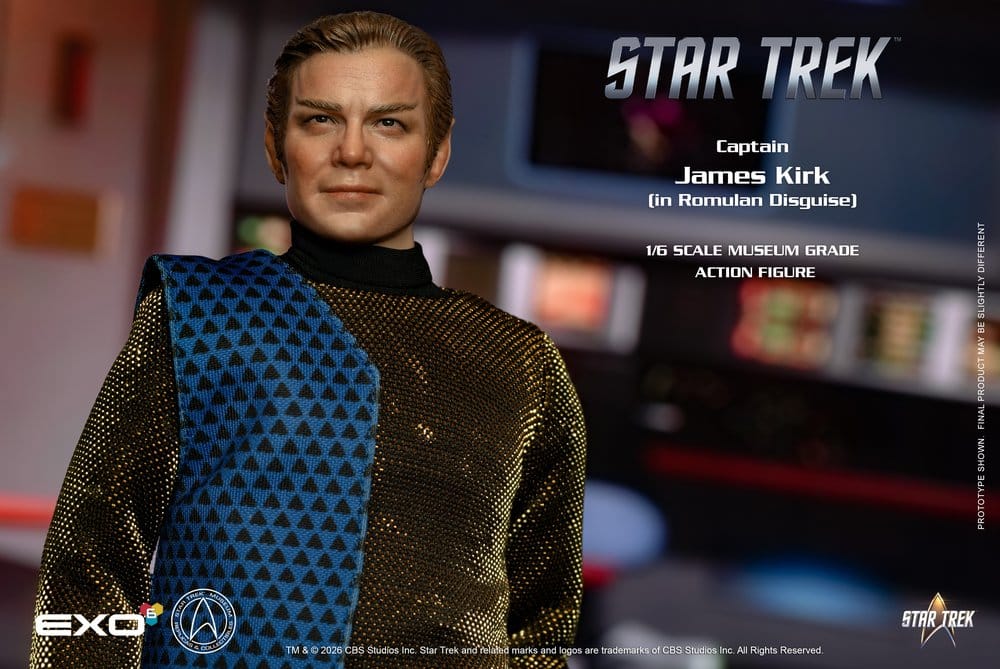 Star Trek figurine 1/6 Captain James T. Kirk (Romulan Disguise) 29 cm