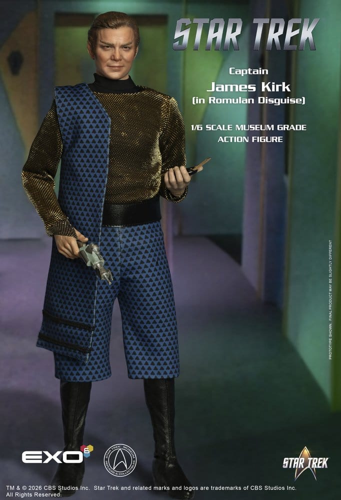 Star Trek figurine 1/6 Captain James T. Kirk (Romulan Disguise) 29 cm