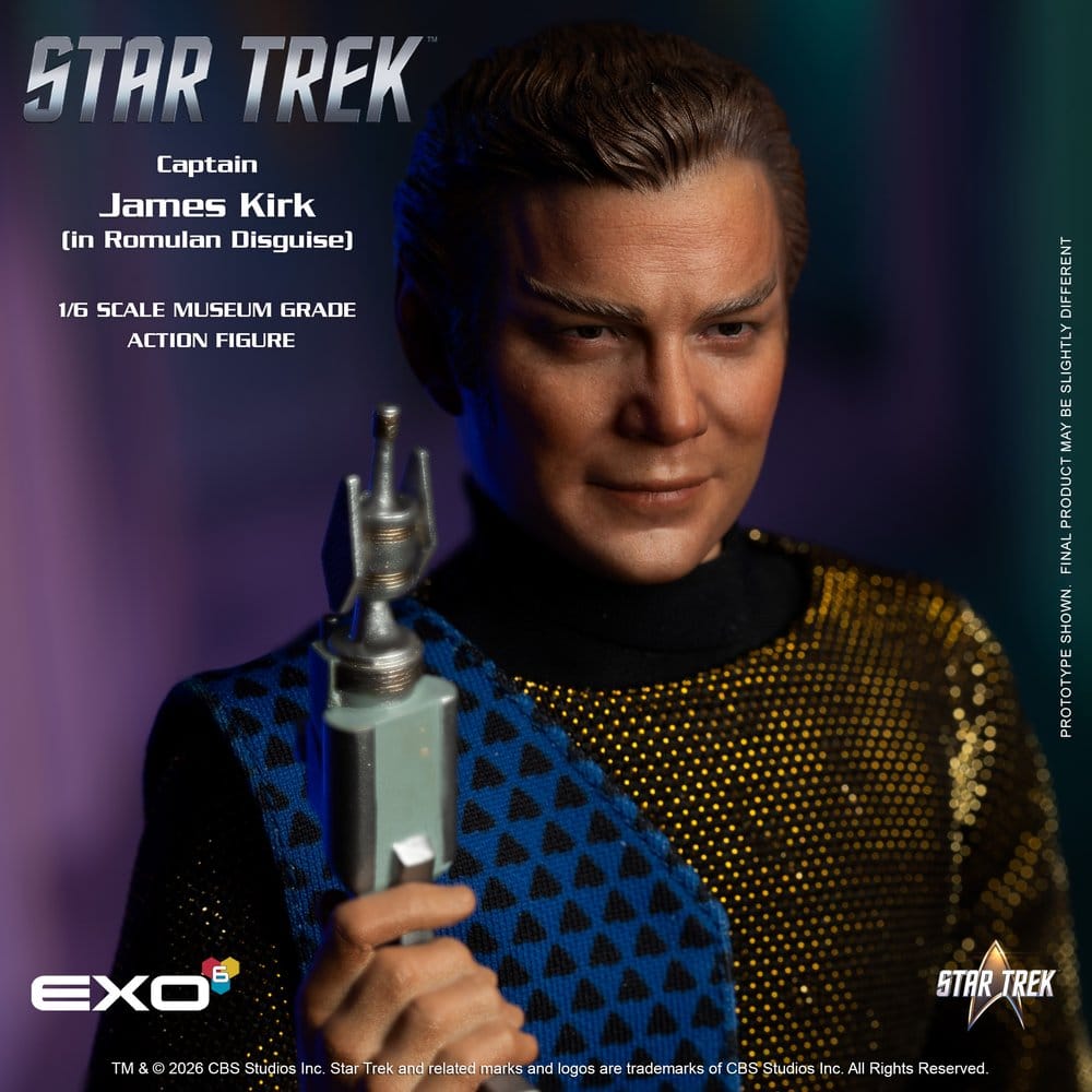 Star Trek figurine 1/6 Captain James T. Kirk (Romulan Disguise) 29 cm