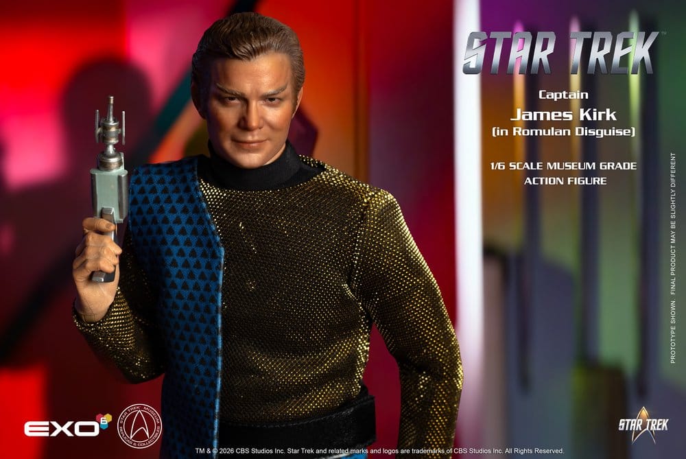 Star Trek figurine 1/6 Captain James T. Kirk (Romulan Disguise) 29 cm