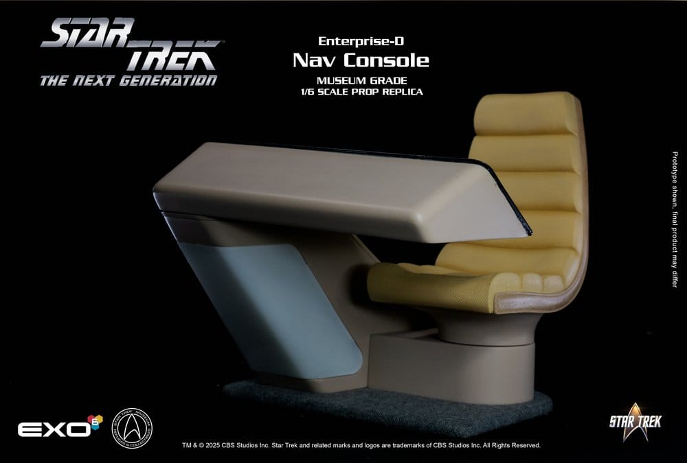 Star Trek : La Nouvelle Génération réplique 1/6 Enterprise-D Bridge CONN Console