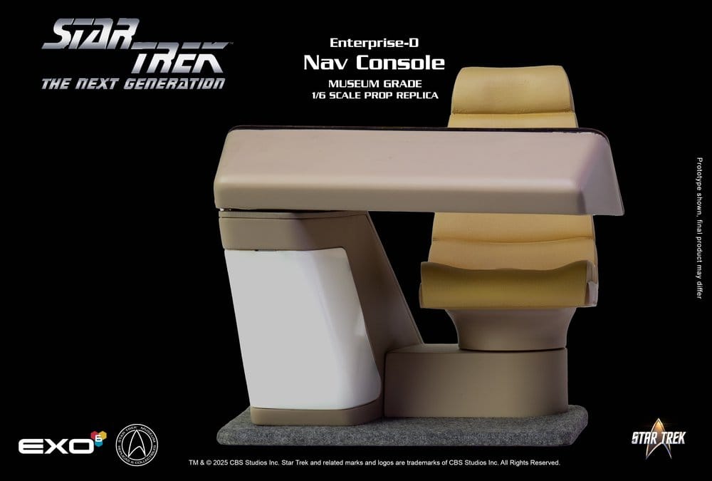 Star Trek : La Nouvelle Génération réplique 1/6 Enterprise-D Bridge CONN Console