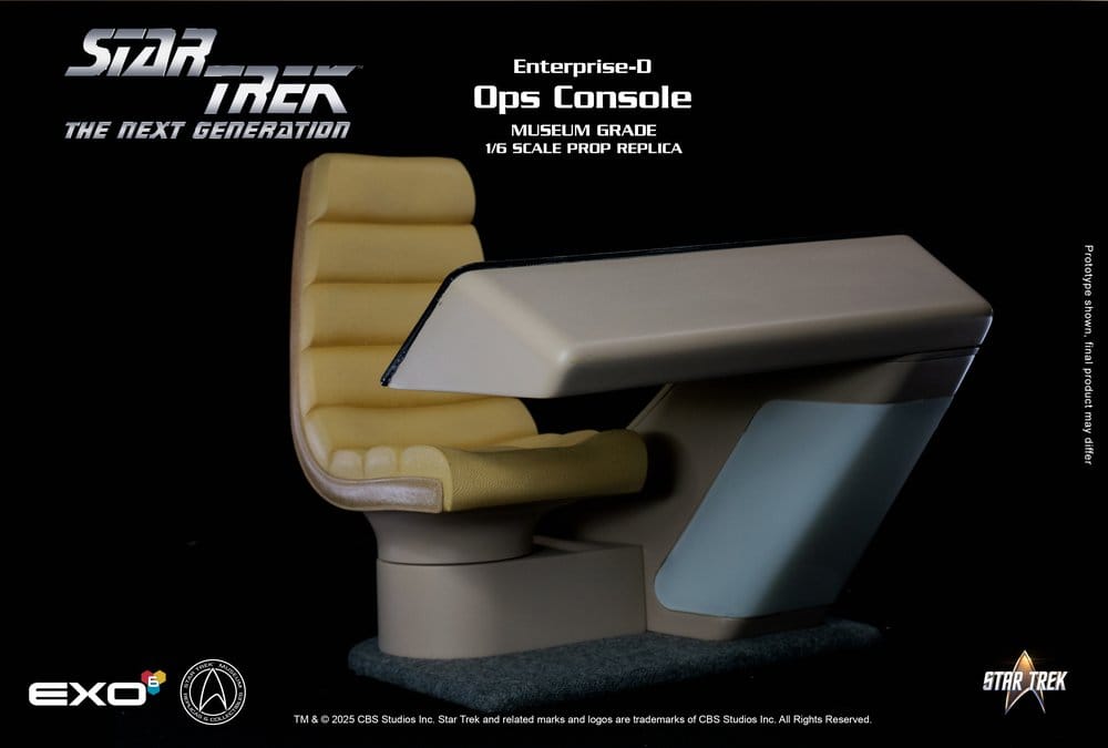 Star Trek : La Nouvelle Génération réplique 1/6 Enterprise-D Bridge OPS Console