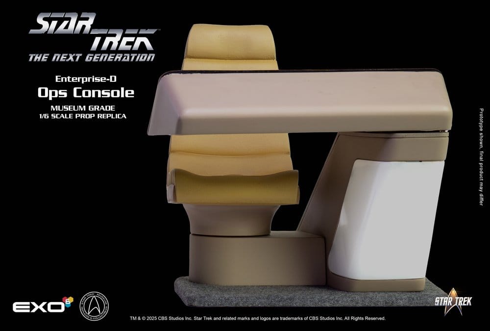 Star Trek : La Nouvelle Génération réplique 1/6 Enterprise-D Bridge OPS Console