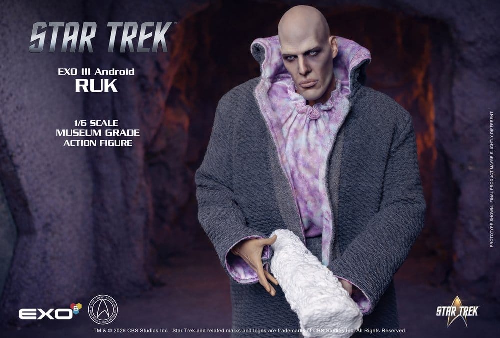 Star Trek: La série originale figurine 1/6 Ruk EXO III Android 33 cm