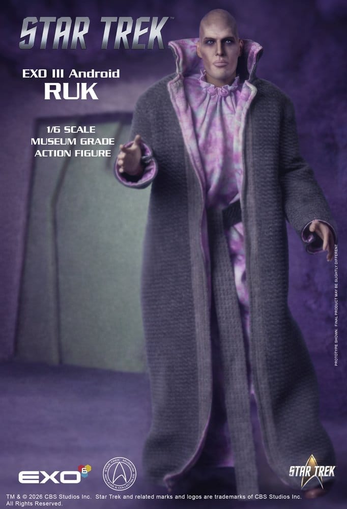 Star Trek: La série originale figurine 1/6 Ruk EXO III Android 33 cm