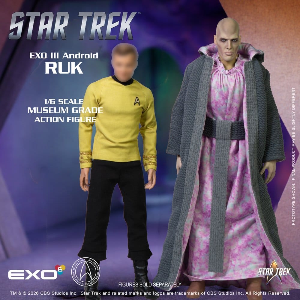Star Trek: La série originale figurine 1/6 Ruk EXO III Android 33 cm