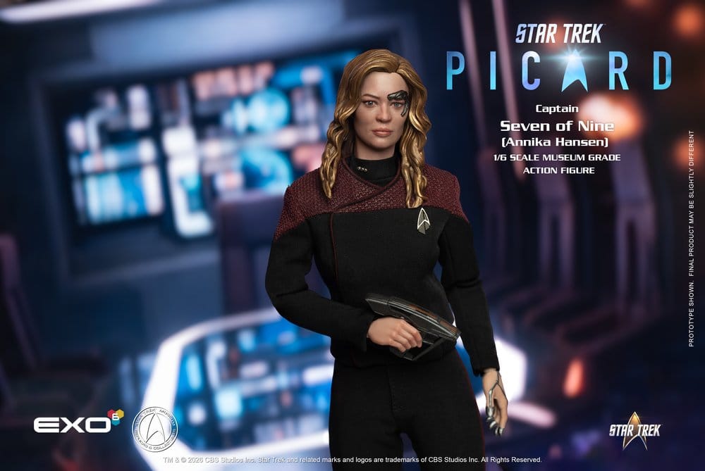 Star Trek: Picard figurine 1/6 Captain Seven of Nine 29 cm