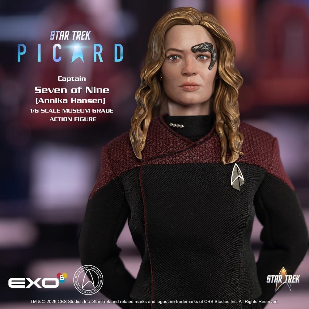 Star Trek: Picard figurine 1/6 Captain Seven of Nine 29 cm