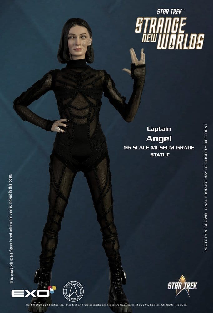 Star Trek: Strange New Worlds figurine Mixed Media 1/6 Captain Angel 28 cm