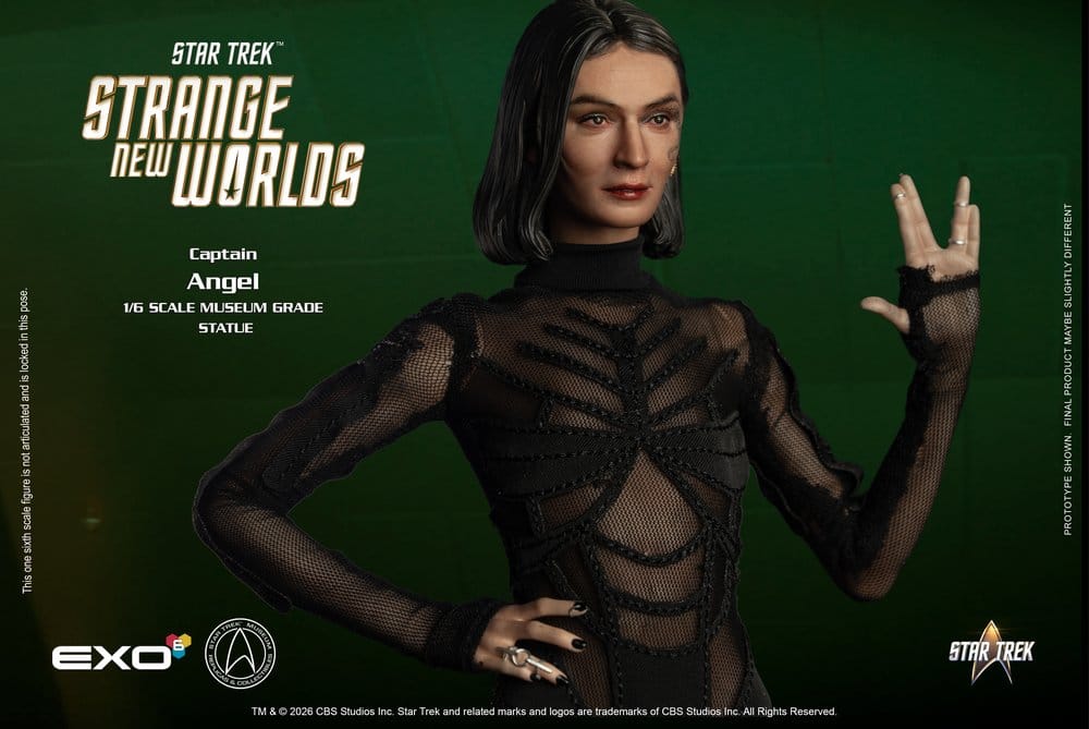 Star Trek: Strange New Worlds figurine Mixed Media 1/6 Captain Angel 28 cm