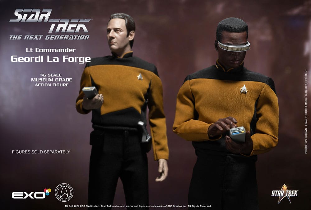Star Trek: The Next Generation figurine 1/6 Lt. Commander Geordi La Forge (Essentials Version) 28 cm