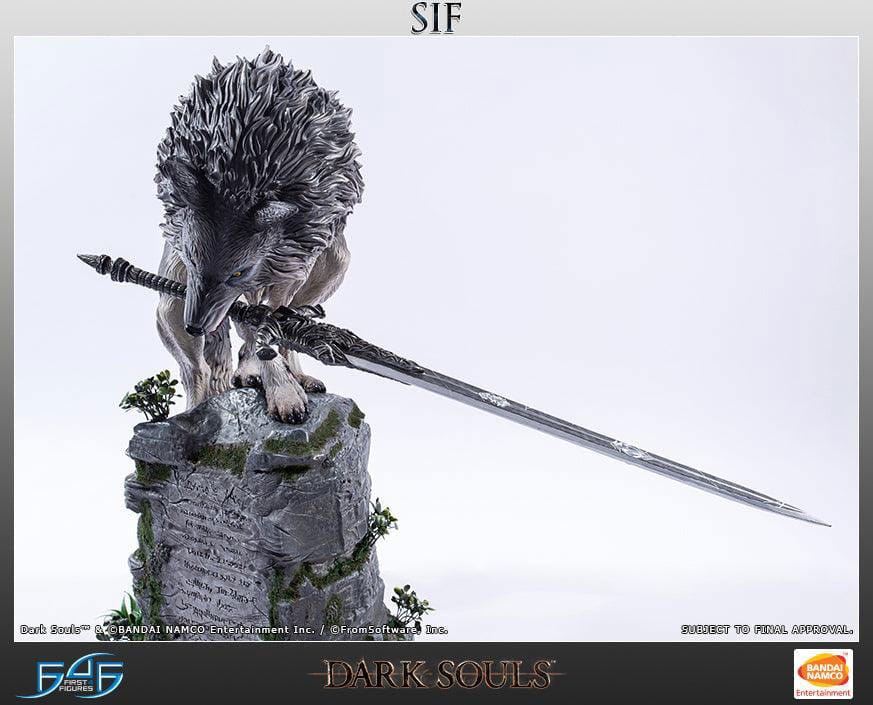 Dark Souls statuette The Great Grey Wolf Sif 64 cm