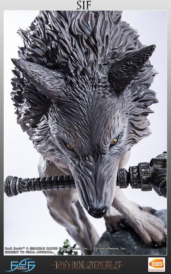 Dark Souls statuette The Great Grey Wolf Sif 64 cm