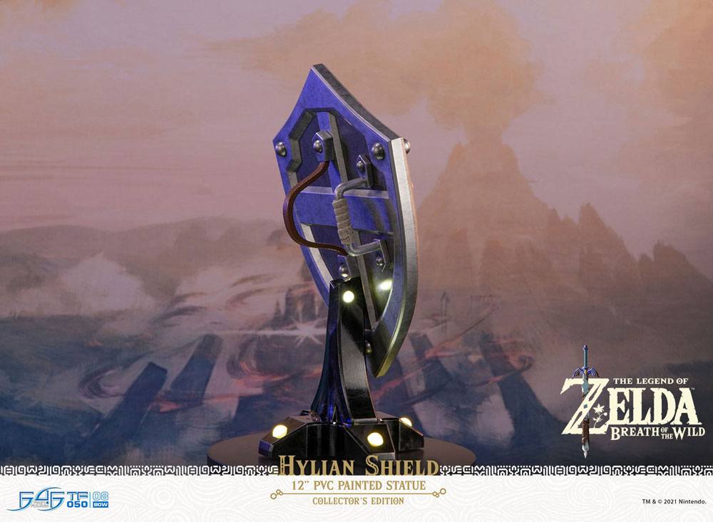 The Legend of Zelda Breath of the Wild statuette PVC Hylian Shield Collector's Edition 29 cm