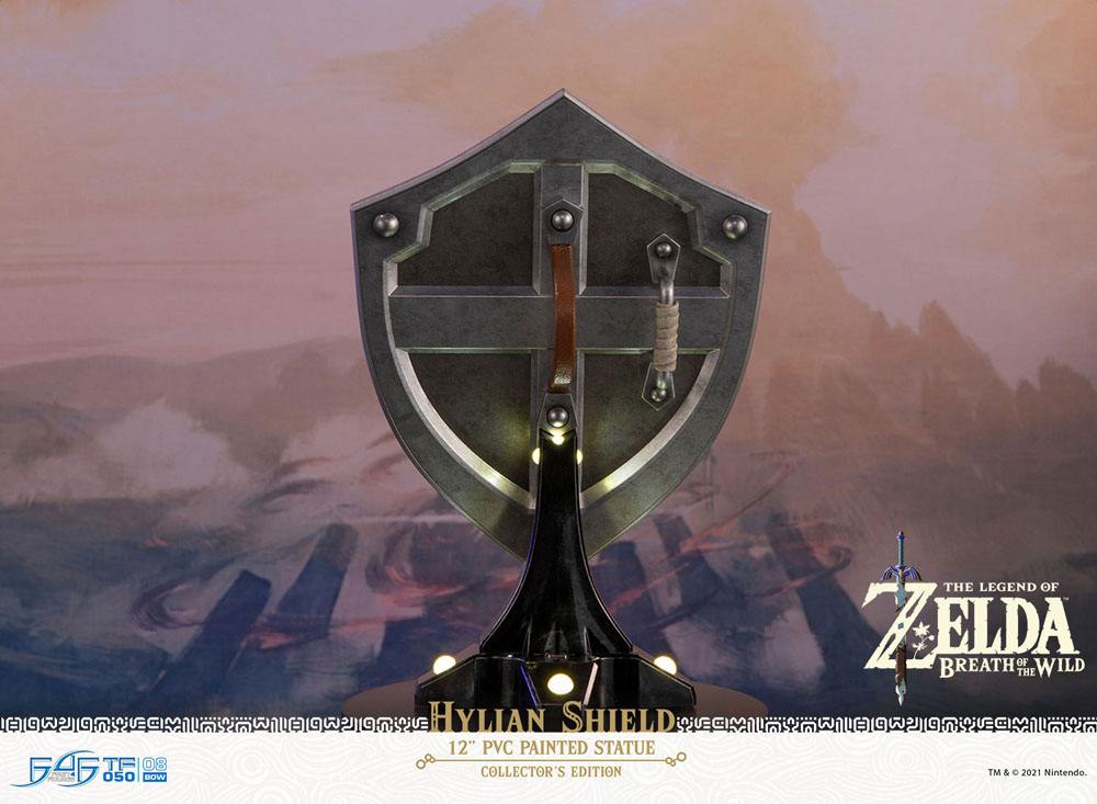 The Legend of Zelda Breath of the Wild statuette PVC Hylian Shield Collector's Edition 29 cm