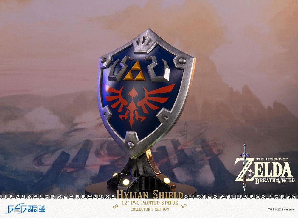 The Legend of Zelda Breath of the Wild statuette PVC Hylian Shield Collector's Edition 29 cm
