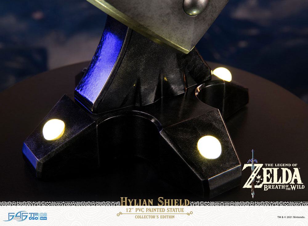 The Legend of Zelda Breath of the Wild statuette PVC Hylian Shield Collector's Edition 29 cm