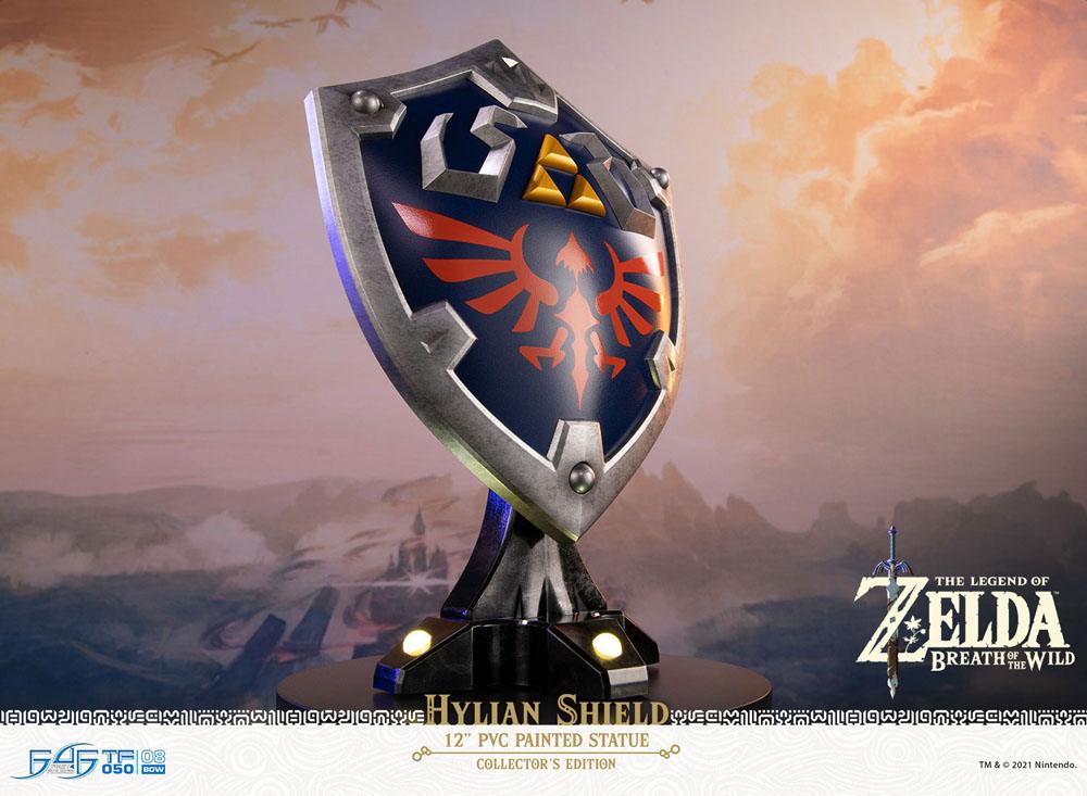 The Legend of Zelda Breath of the Wild statuette PVC Hylian Shield Collector's Edition 29 cm