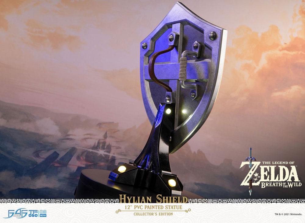 The Legend of Zelda Breath of the Wild statuette PVC Hylian Shield Collector's Edition 29 cm