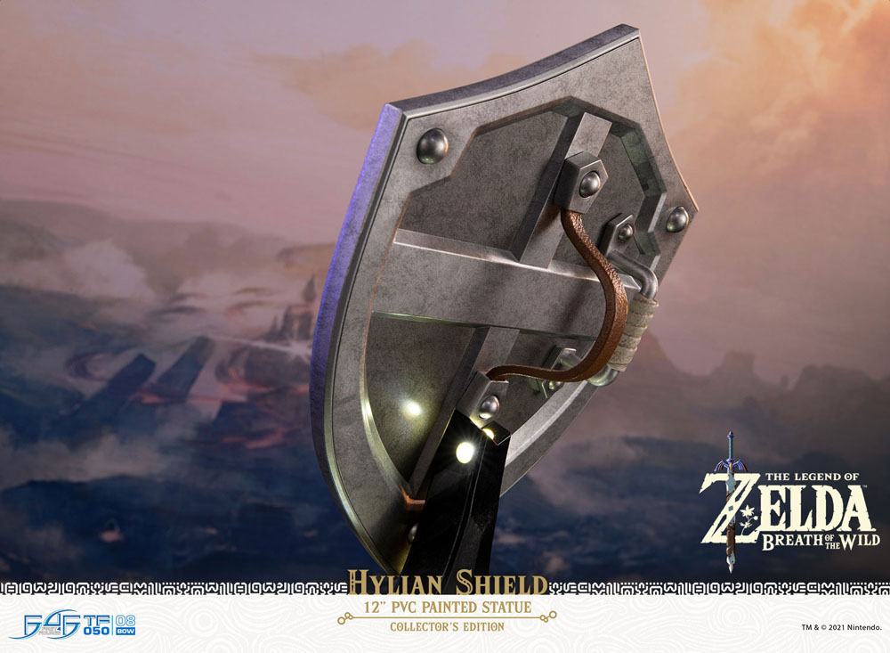 The Legend of Zelda Breath of the Wild statuette PVC Hylian Shield Collector's Edition 29 cm