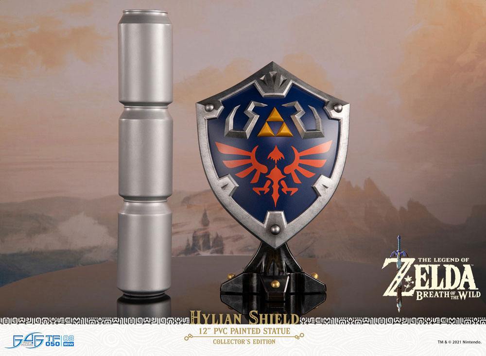 The Legend of Zelda Breath of the Wild statuette PVC Hylian Shield Collector's Edition 29 cm
