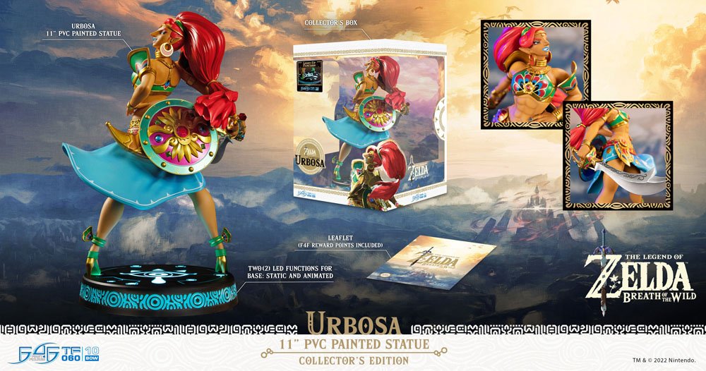 The Legend of Zelda Breath of the Wild statuette PVC Urbosa Collector's Edition 28 cm