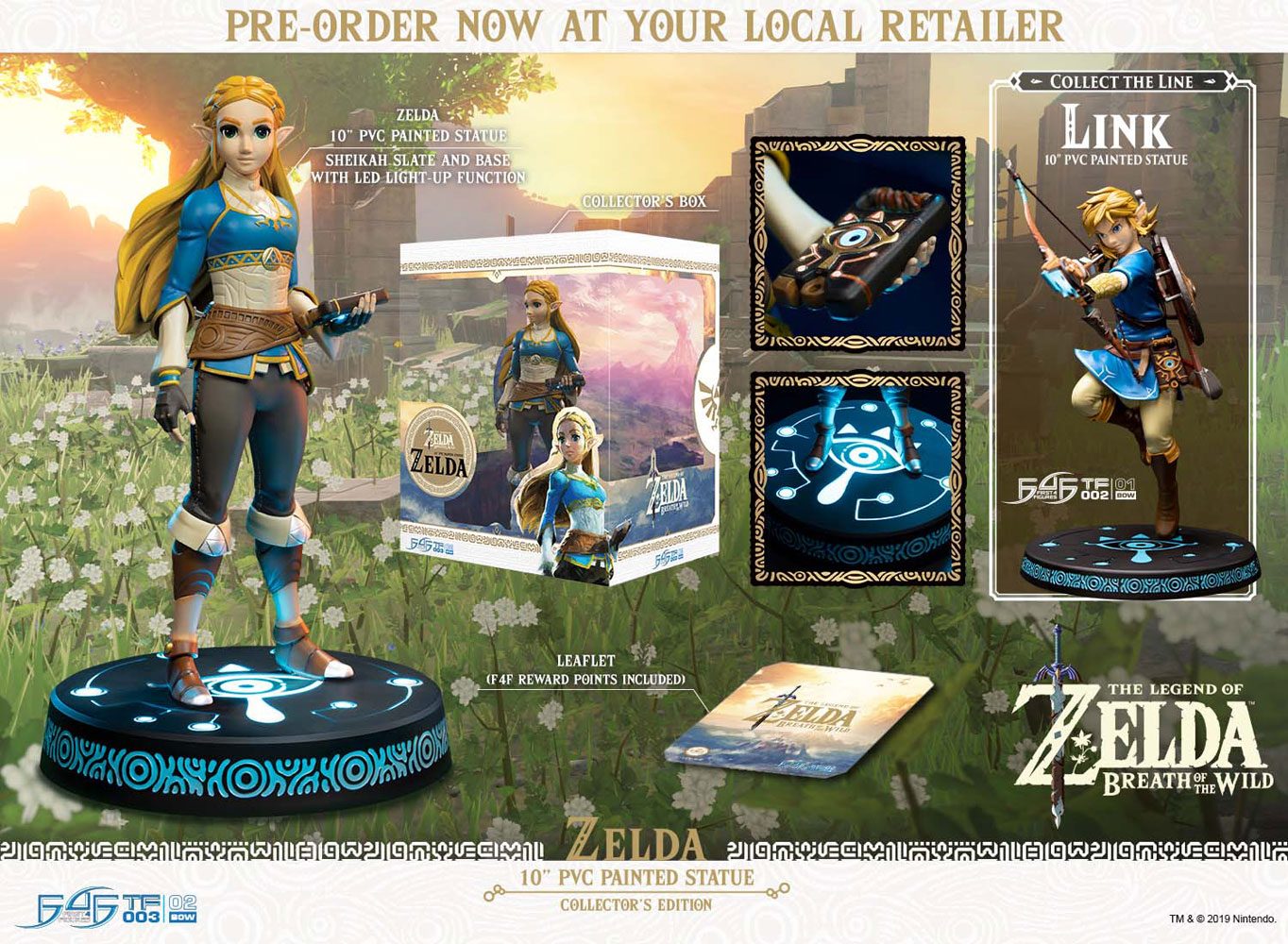 The Legend of Zelda Breath of the Wild statuette PVC Zelda Collector's Edition 25 cm