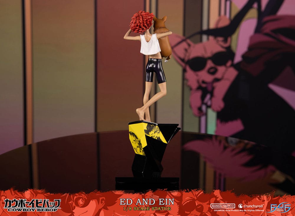 Cowboy Bebop statuette 1/8 Ed & Ein 28 cm