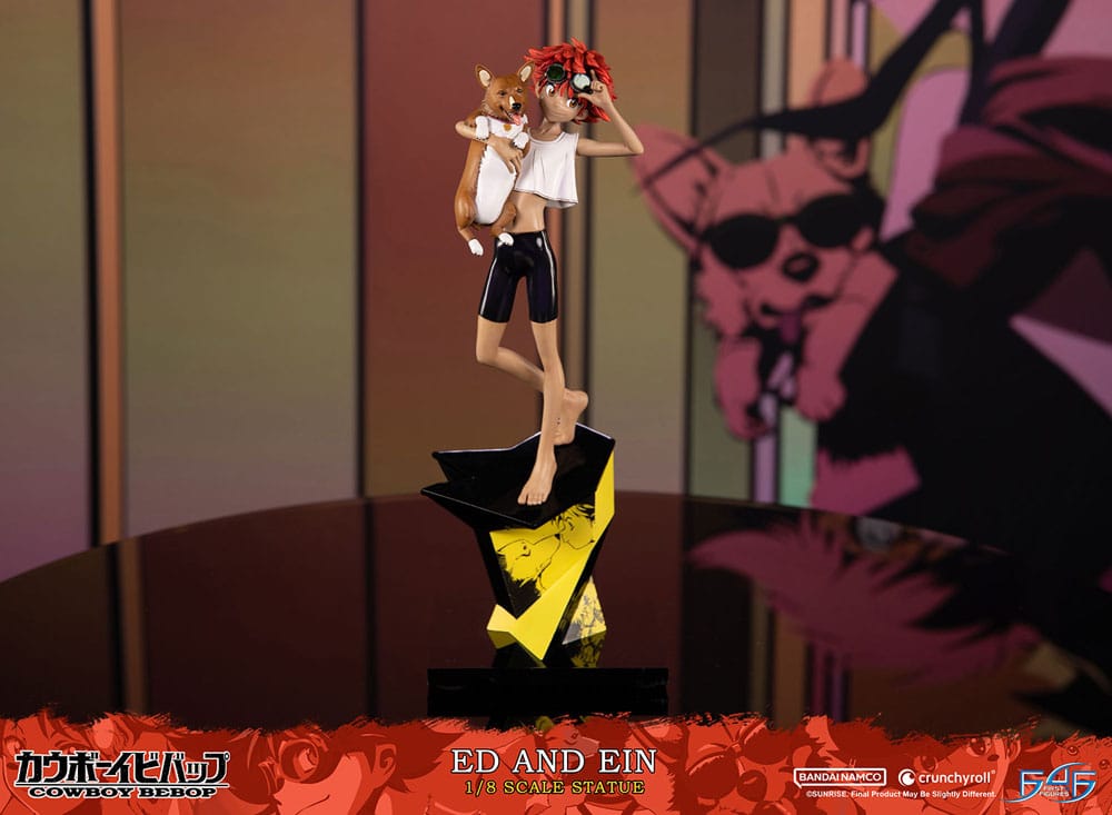 Cowboy Bebop statuette 1/8 Ed & Ein 28 cm