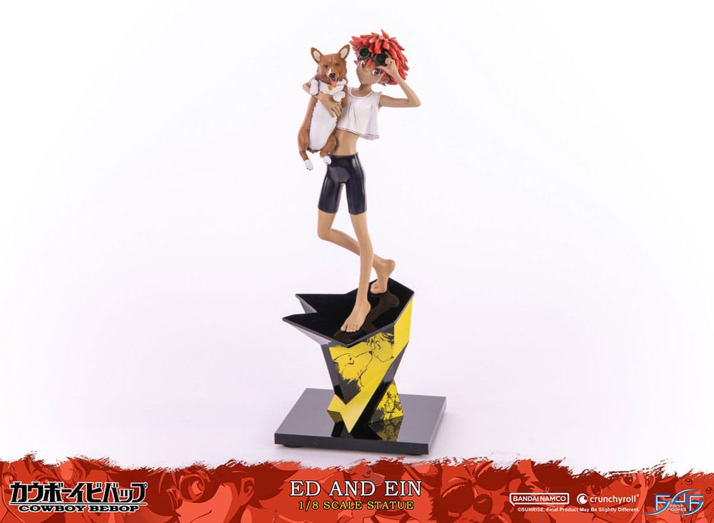 Cowboy Bebop statuette 1/8 Ed & Ein 28 cm