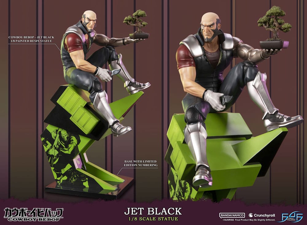 Cowboy Bebop statuette 1/8 Jet Black 30 cm