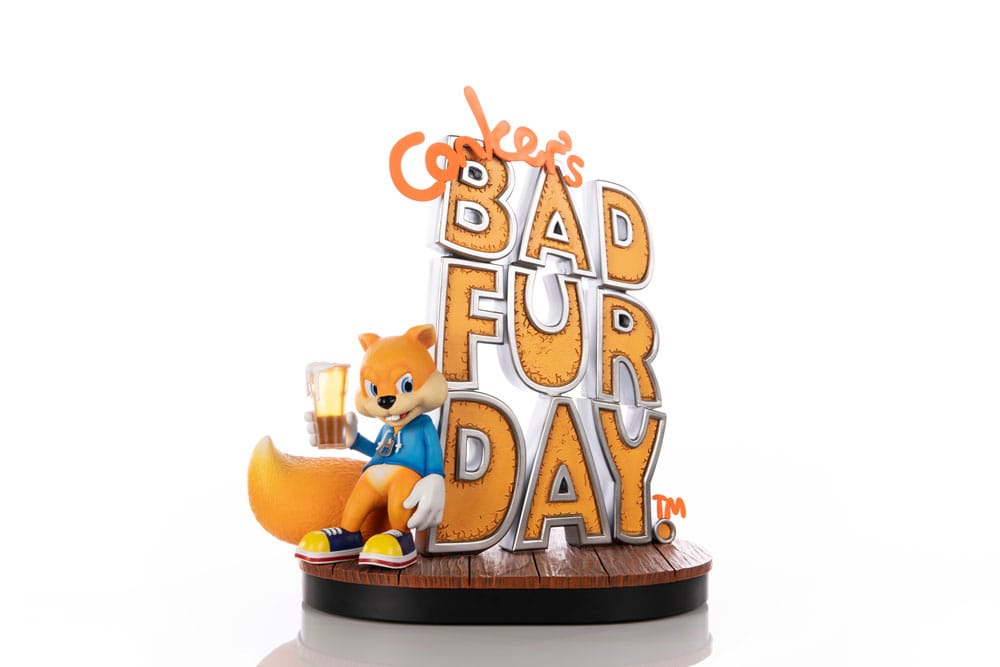 Conker´s Bad Fur Day statuette Game Cover Exclusive Edition 45 cm