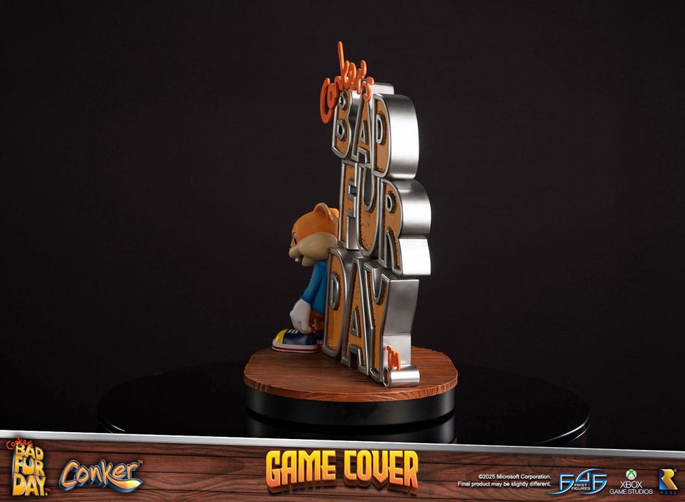 Conker´s Bad Fur Day statuette Game Cover Exclusive Edition 45 cm