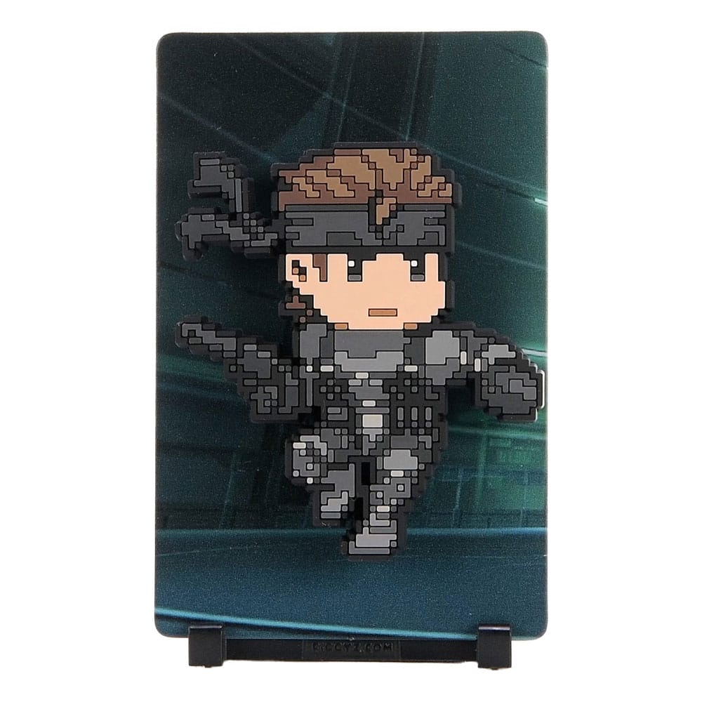 Metal Gear Solid 2 magnet à collectionner FiGGYZ Solid Snake (Hero Pose) 11 cm
