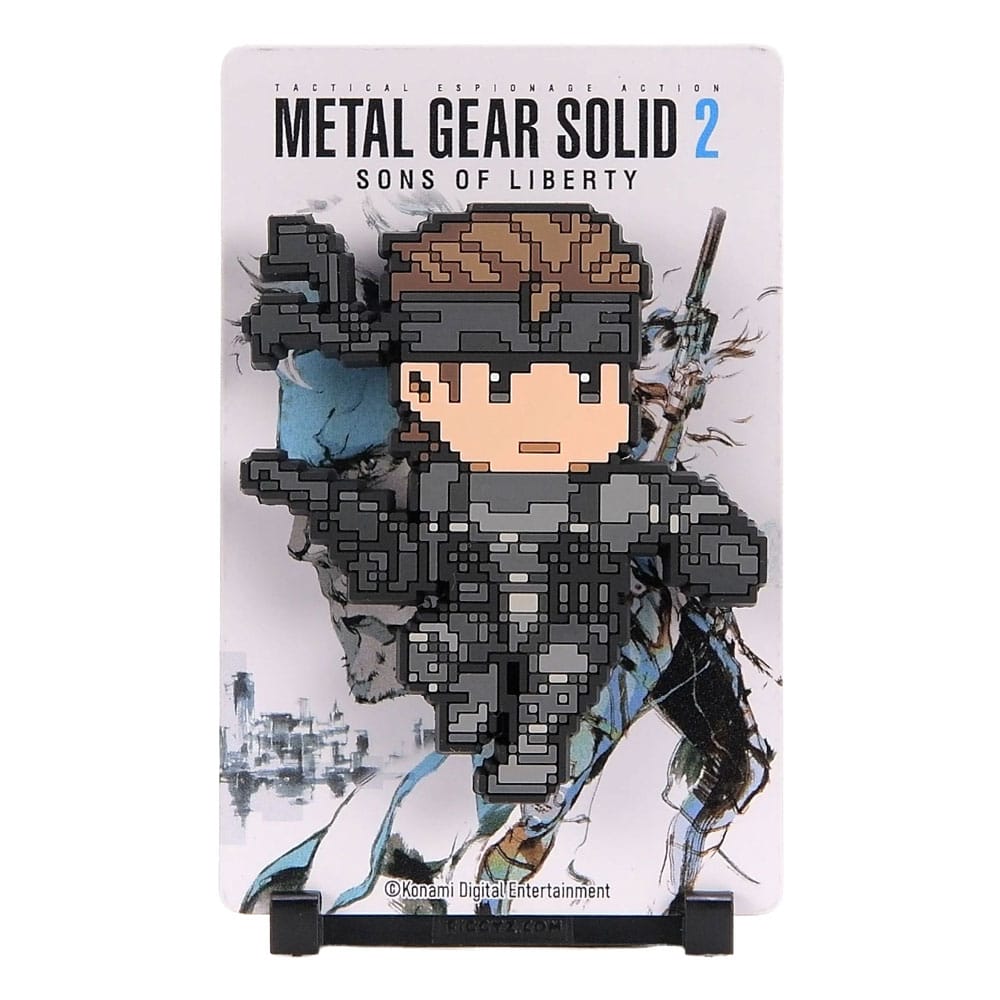 Metal Gear Solid 2 magnet à collectionner FiGGYZ Solid Snake (Hero Pose) 11 cm