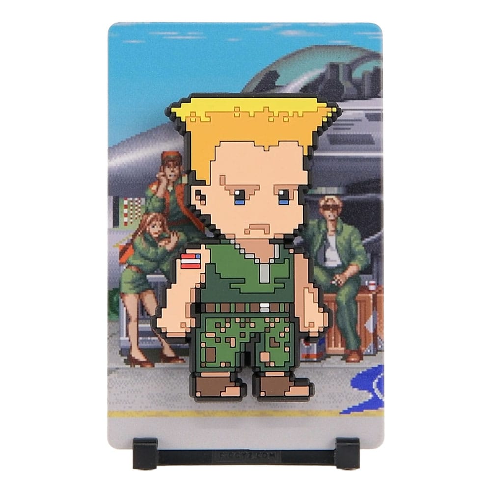 Street Fighter 2 magnet à collectionner FiGGYZ Guile 11 cm