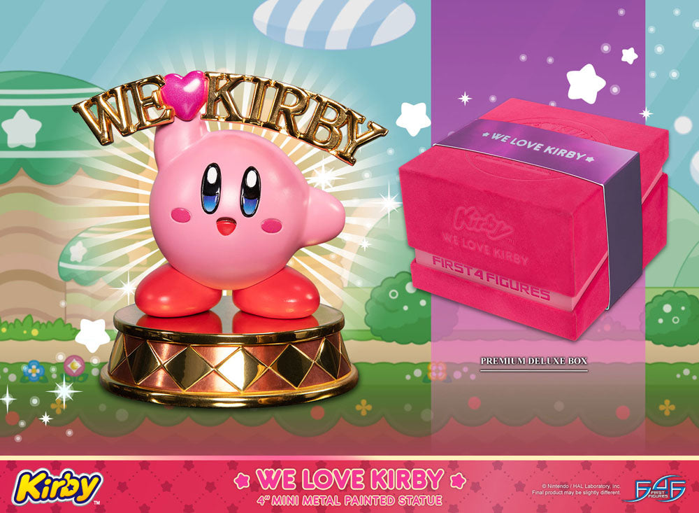 Kirby statuette DieCast We Love Kirby 10 cm