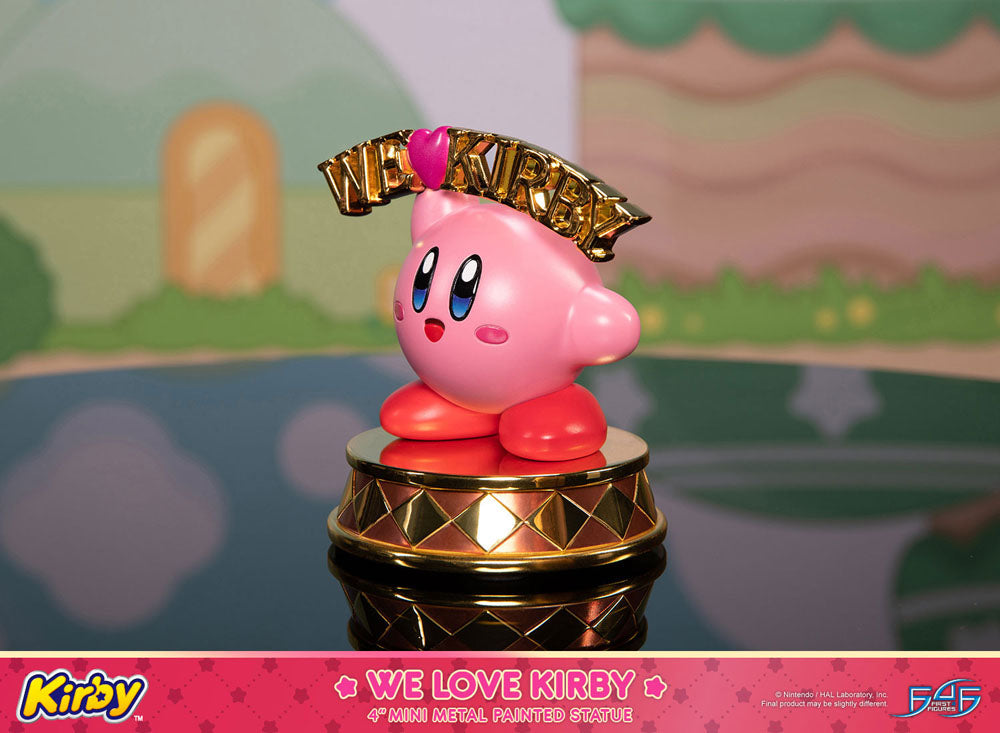 Kirby statuette DieCast We Love Kirby 10 cm