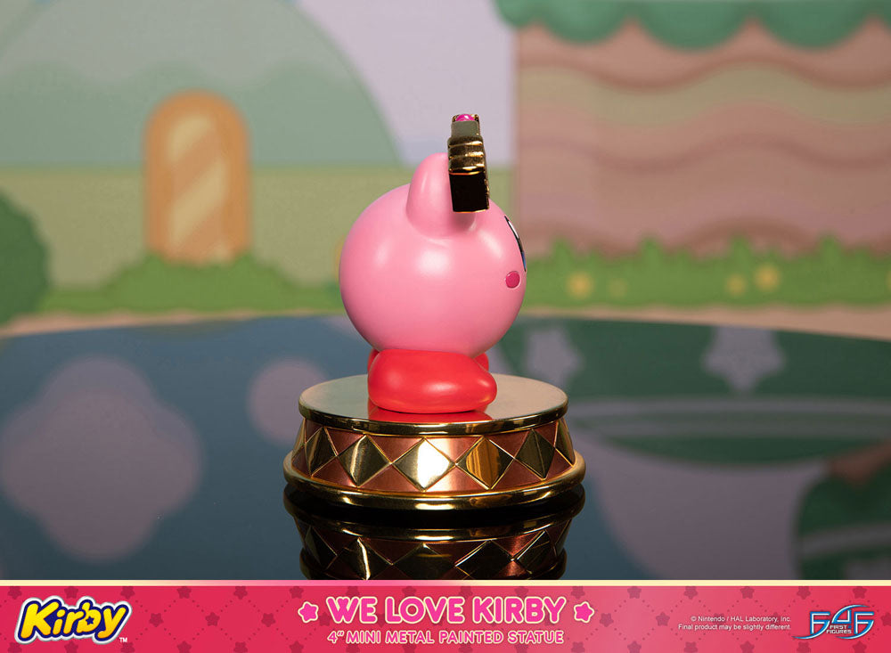 Kirby statuette DieCast We Love Kirby 10 cm