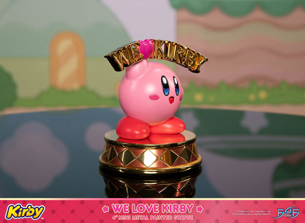 Kirby statuette DieCast We Love Kirby 10 cm