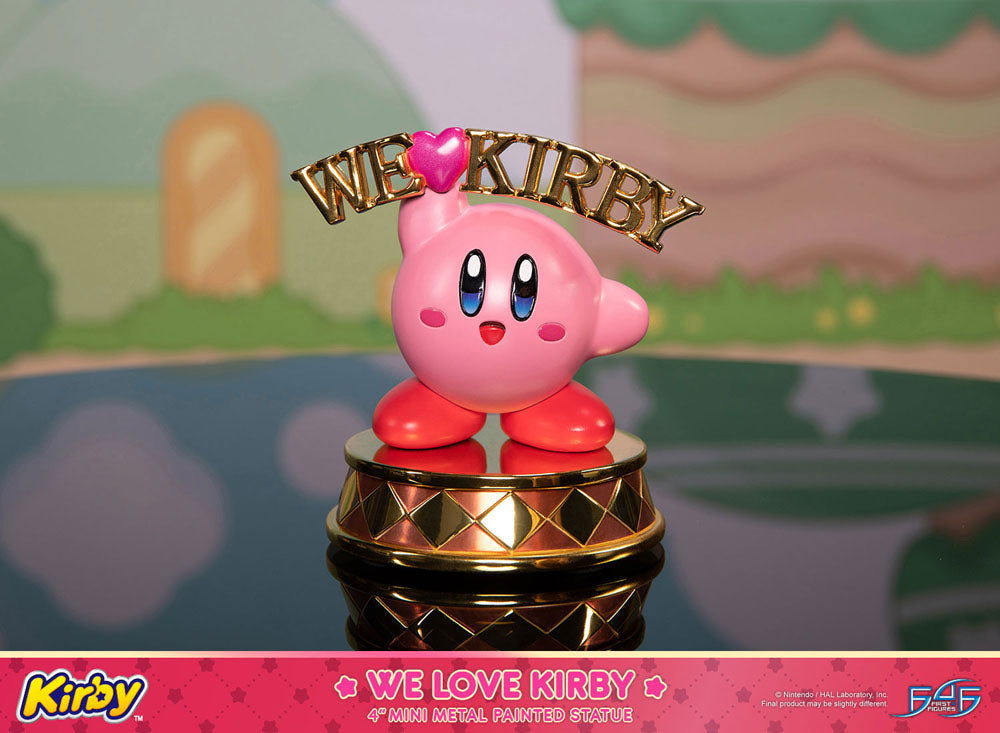 Kirby statuette DieCast We Love Kirby 10 cm