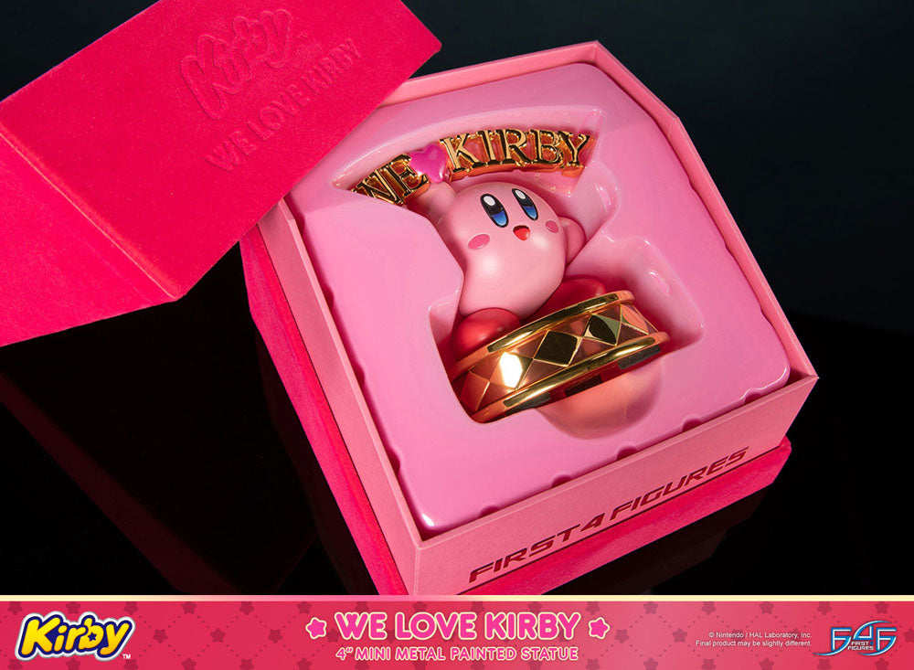 Kirby statuette DieCast We Love Kirby 10 cm