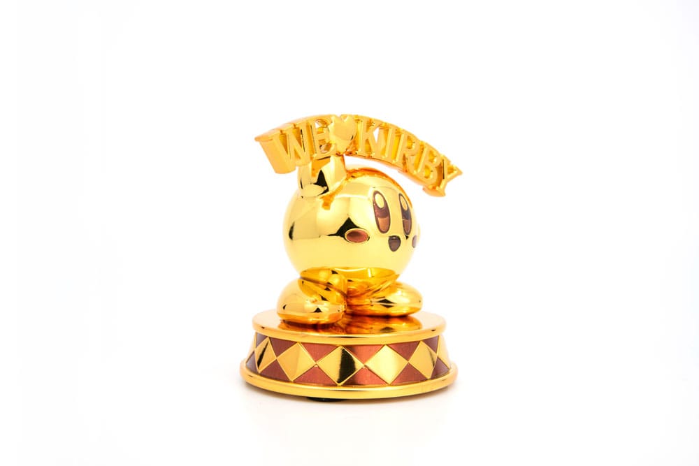 Kirby statuette DieCast We Love Kirby Gold Edition 10 cm