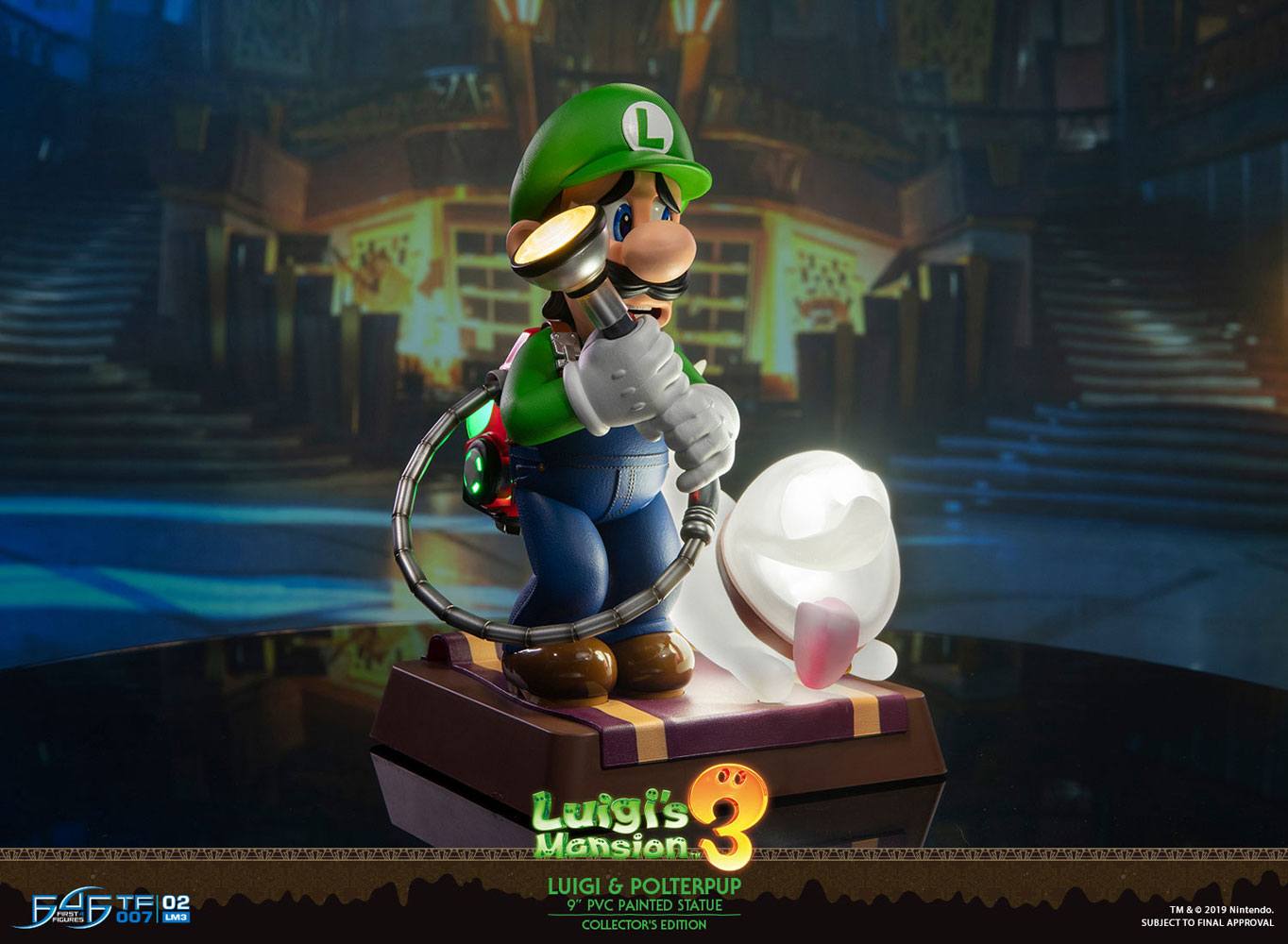 Luigi's Mansion 3 statuette PVC Luigi & Polterpup Collector's Edition 23 cm