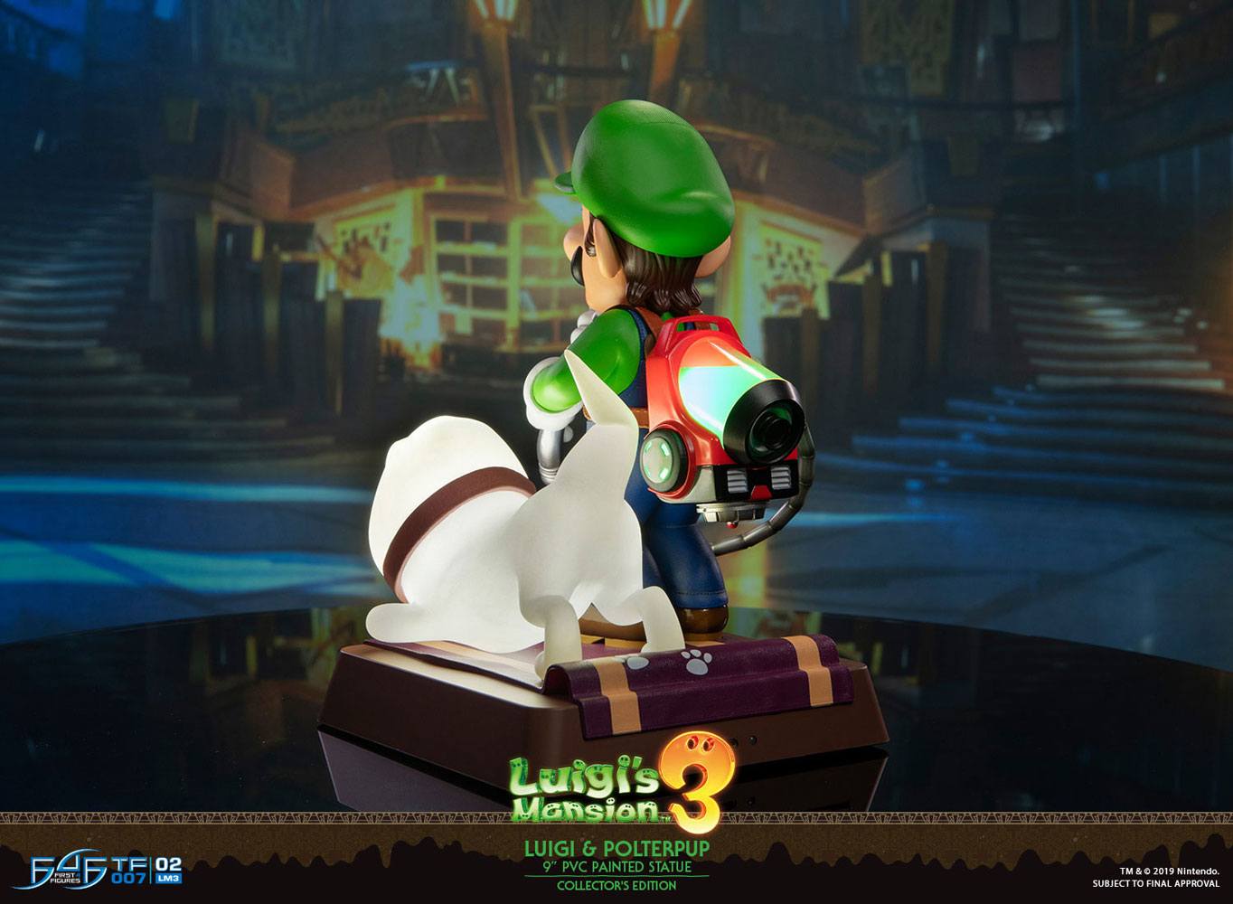 Luigi's Mansion 3 statuette PVC Luigi & Polterpup Collector's Edition 23 cm