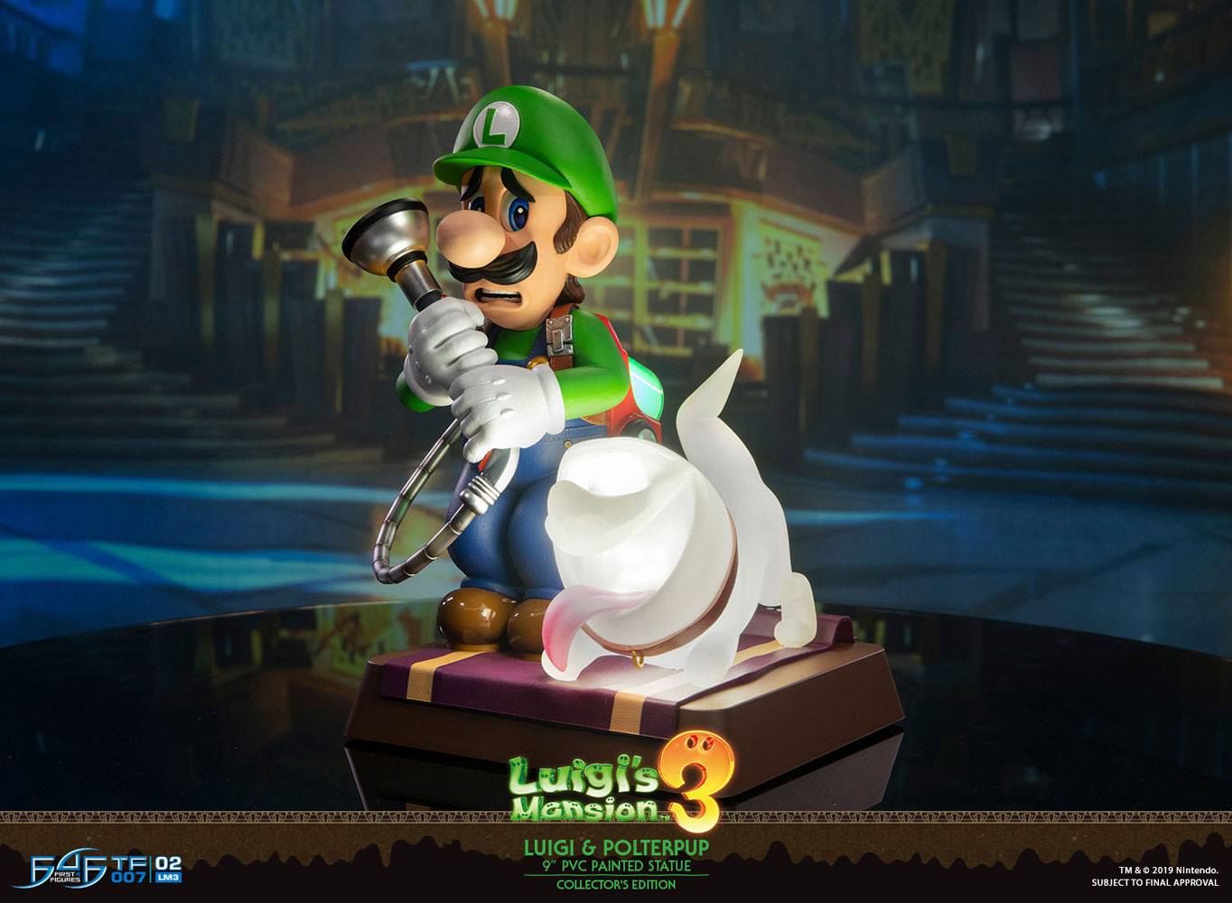 Luigi's Mansion 3 statuette PVC Luigi & Polterpup Collector's Edition 23 cm