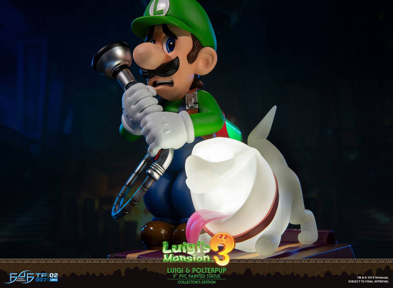 Luigi's Mansion 3 statuette PVC Luigi & Polterpup Collector's Edition 23 cm